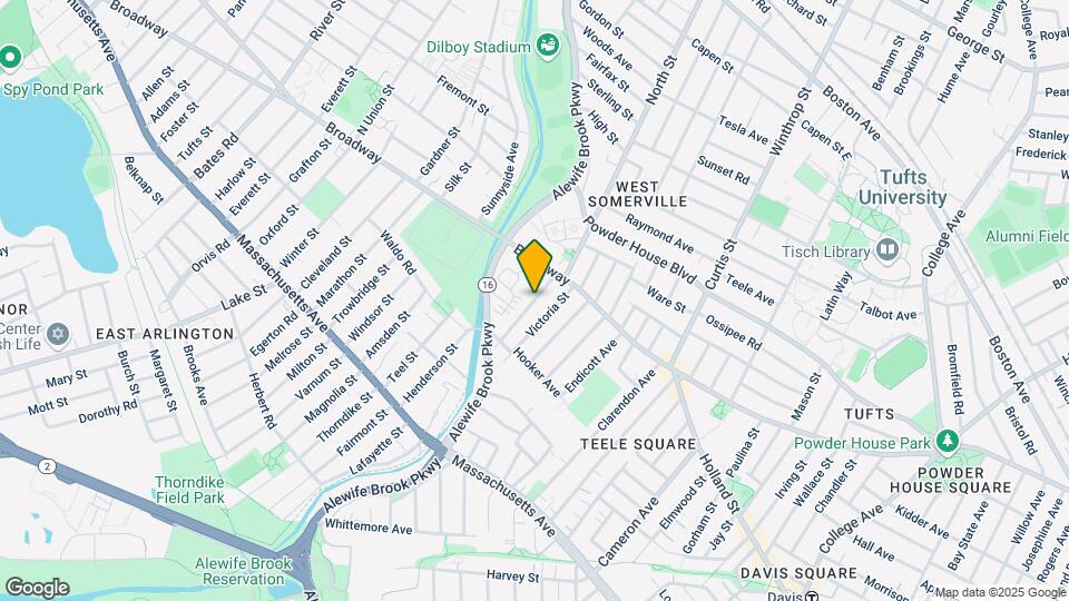 39 Waterhouse St, Unit 3 Map and Location Details