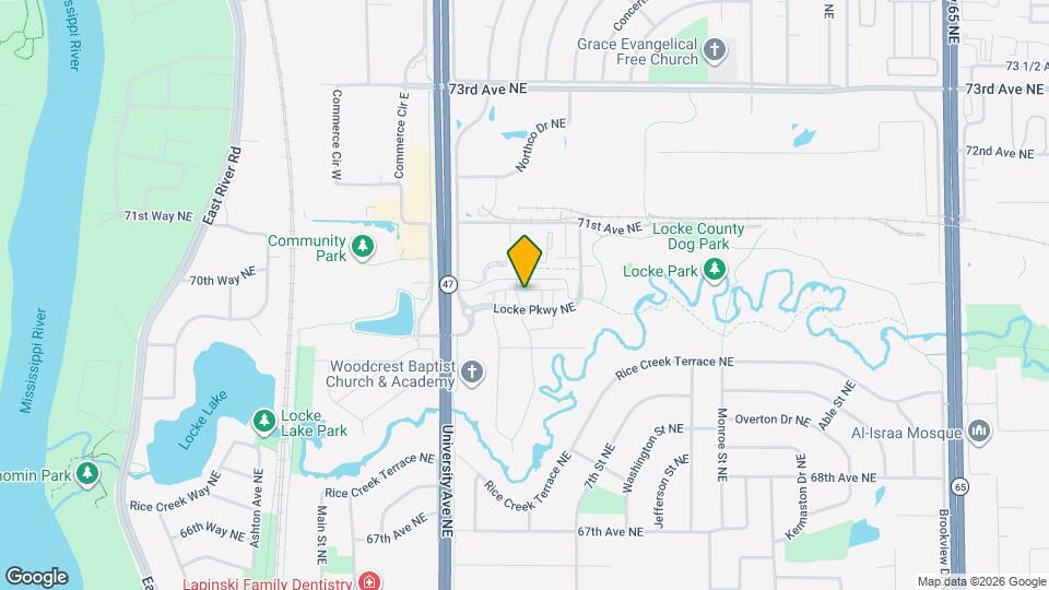 575 Locke Pointe Dr Map and Location Details