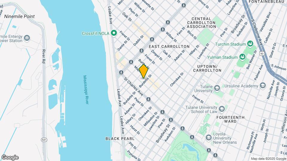 710 Burdette St Mapa y Detalles de la Ubicación