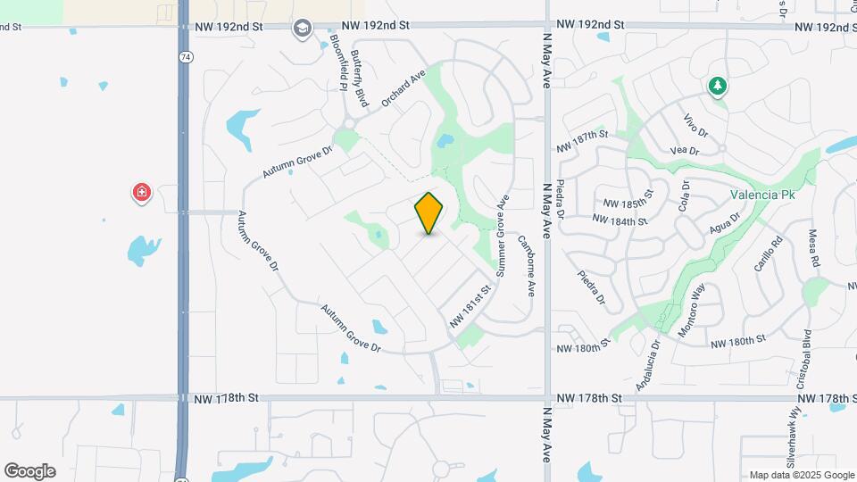 3012 NW 184th Terrace Map and Location Details