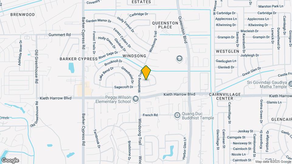 17927 Lake Manor Dr Map and Location Details