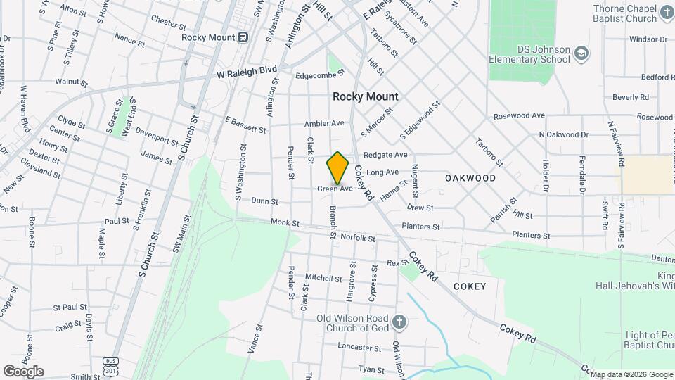 901 Branch St Map and Location Details