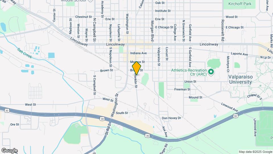 357 Franklin St Map and Location Details