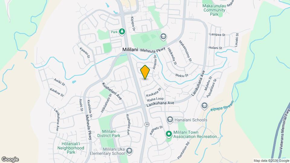 94-1010-1010 Anania Cir Map and Location Details