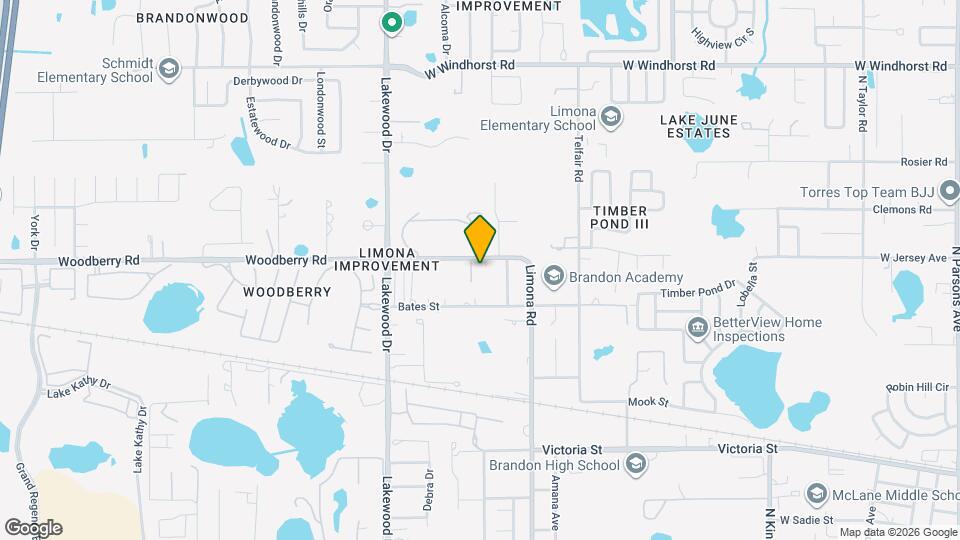 1501 Limona Rd Map and Location Details