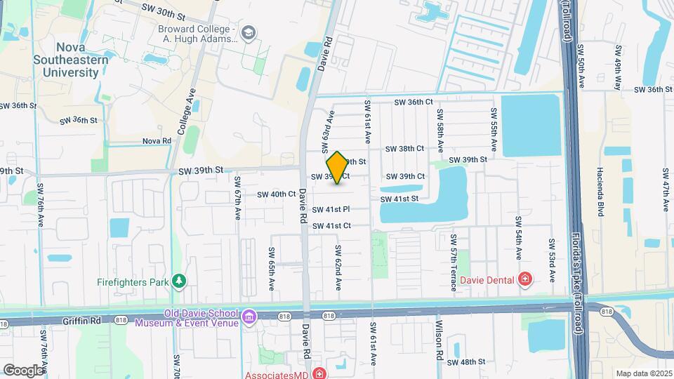6251 SW 41st St Map and Location Details