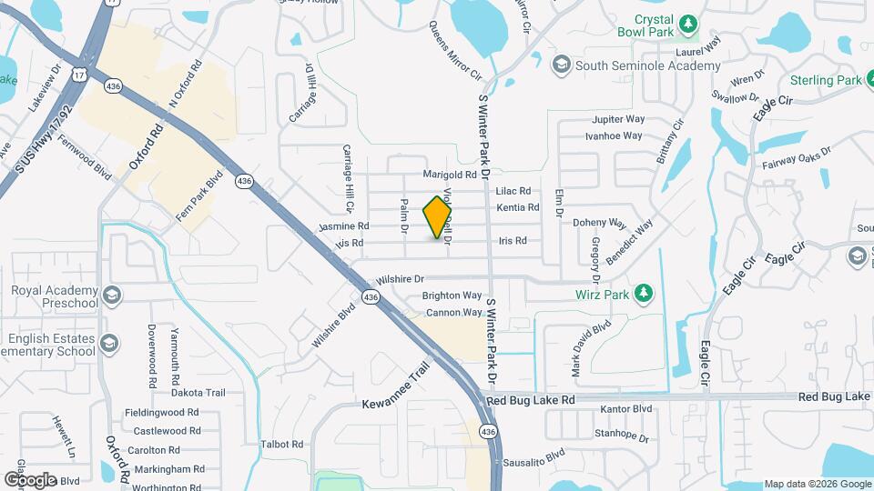 450 Iris Rd Mapa y Detalles de la Ubicación