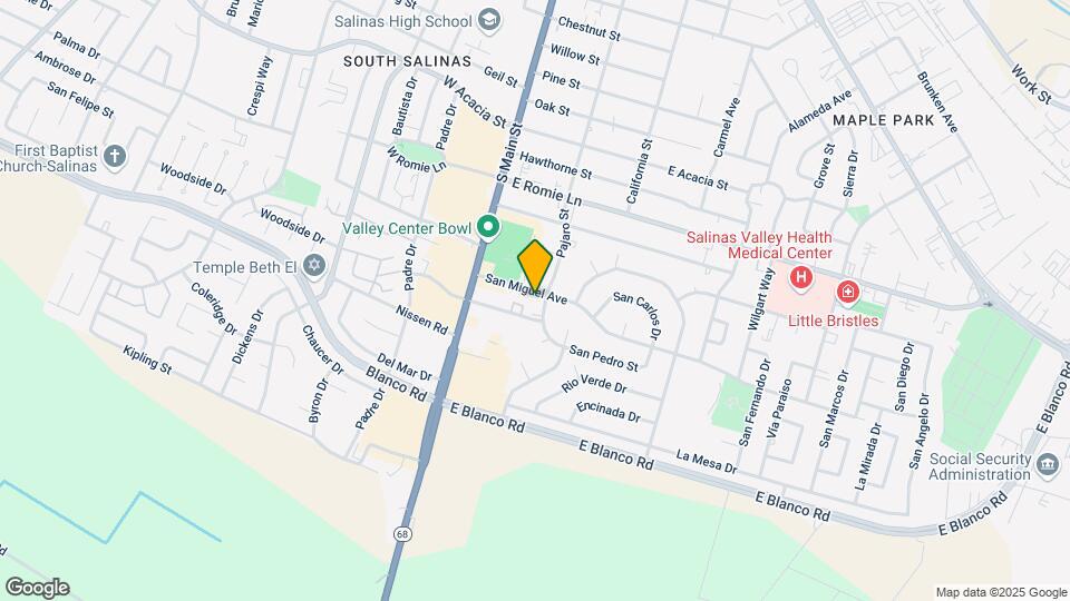 Monterey Park Apartments Map and Location Details