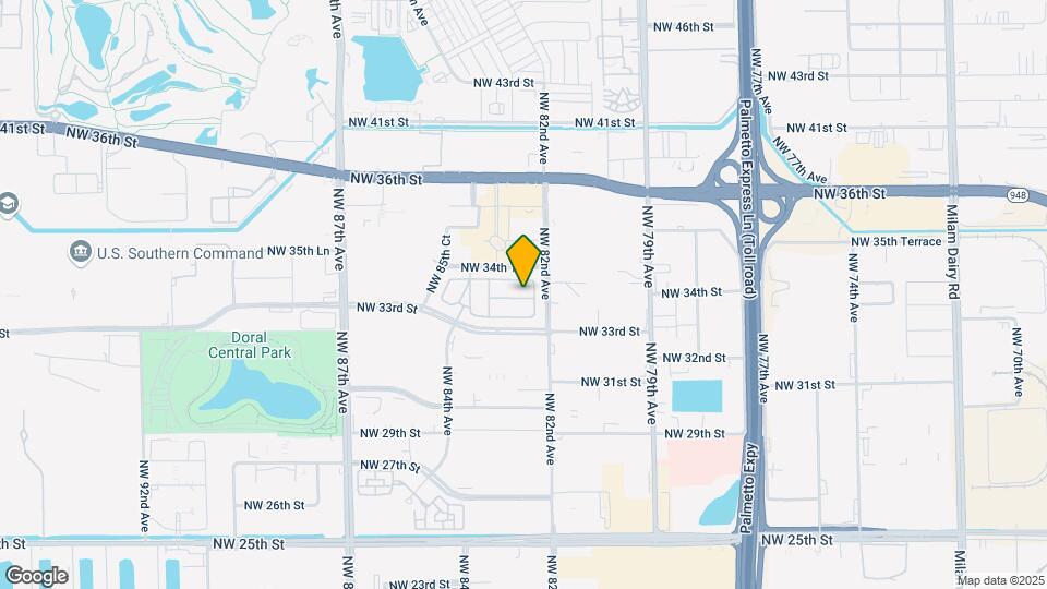 8231 NW 34th St Map and Location Details