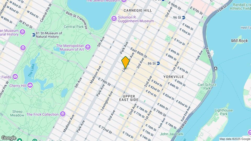 147 E 82nd St Map and Location Details