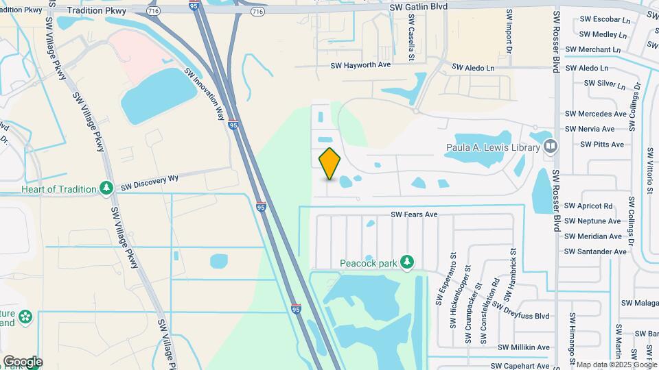 2925 Cedar Dunes Dr Map and Location Details