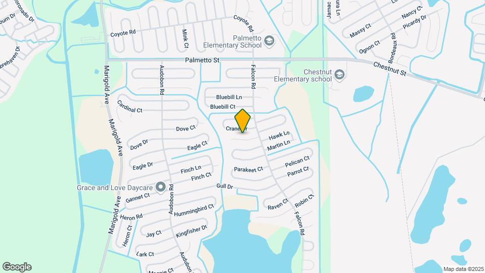 611 Dunlin Ln Map and Location Details