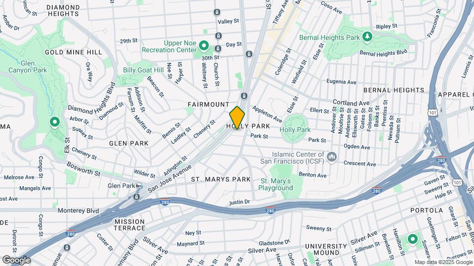 55 Park St Mapa y Detalles de la Ubicación