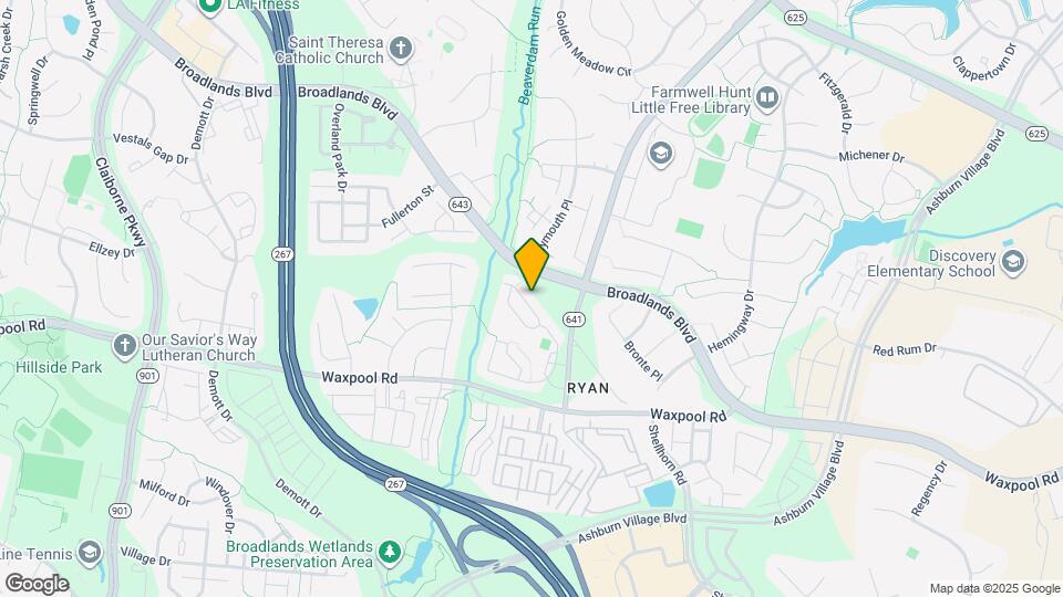 21628 Monmouth Terrace Map and Location Details