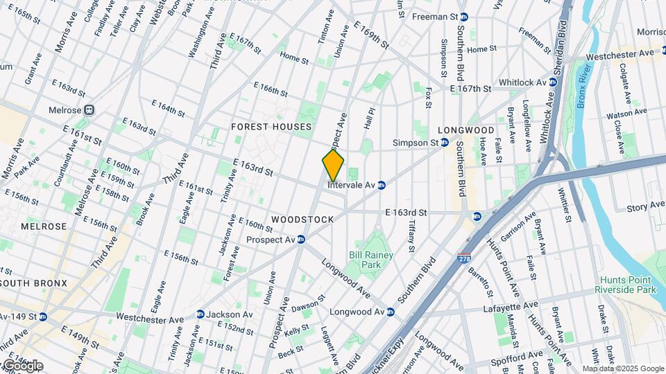 861 E 163rd St Mapa y Detalles de la Ubicación