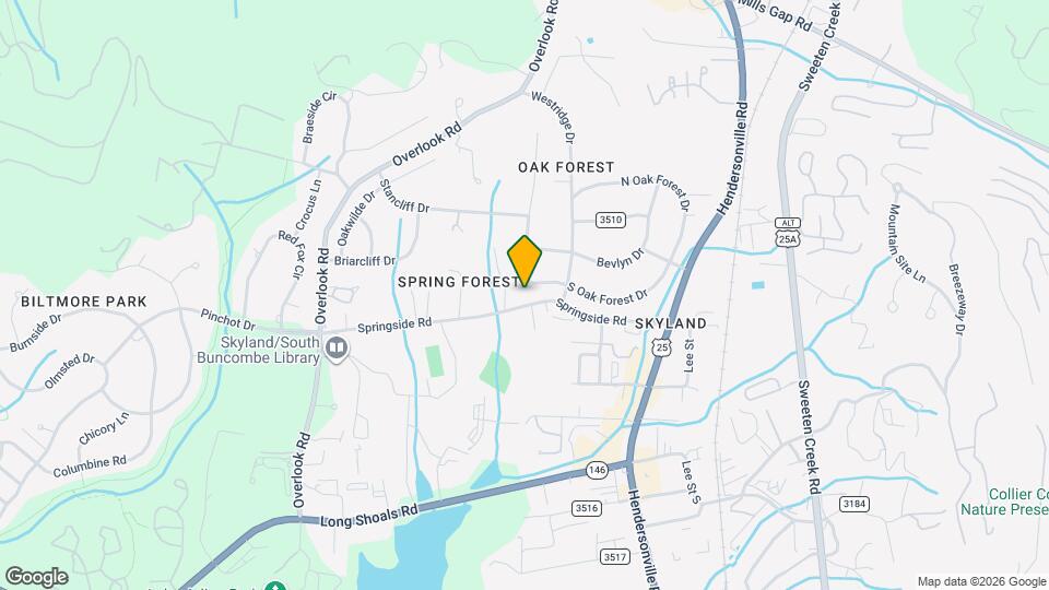 30 S Oak Forest Dr Map and Location Details