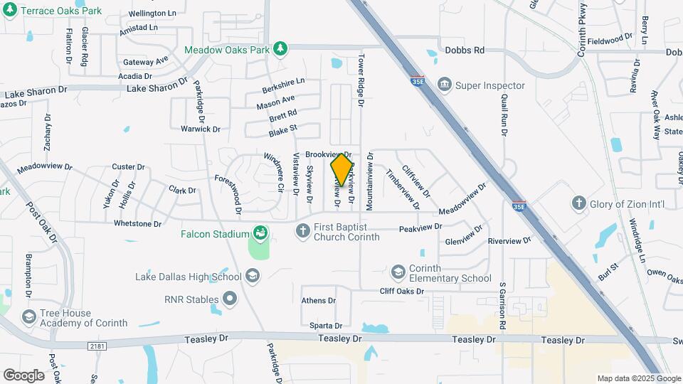 2705 Forestview Dr Map and Location Details