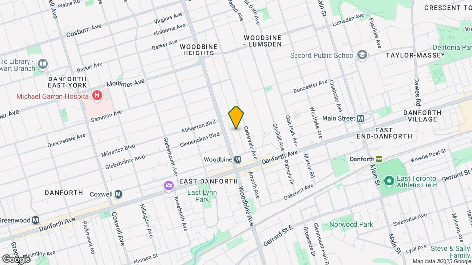 40 Coleridge Av Map and Location Details