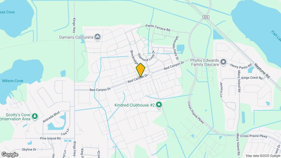 1866 Red Canyon Dr Map and Location Details