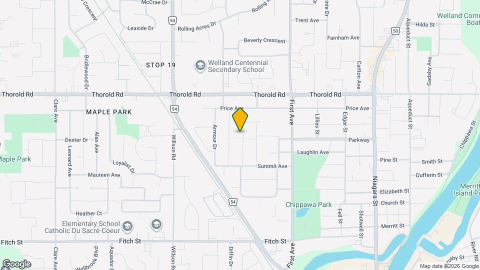 29 Woodcroft Crescent Map and Location Details