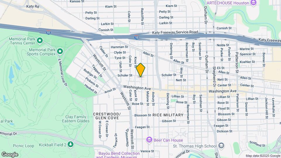 1211 Birdsall St Map and Location Details