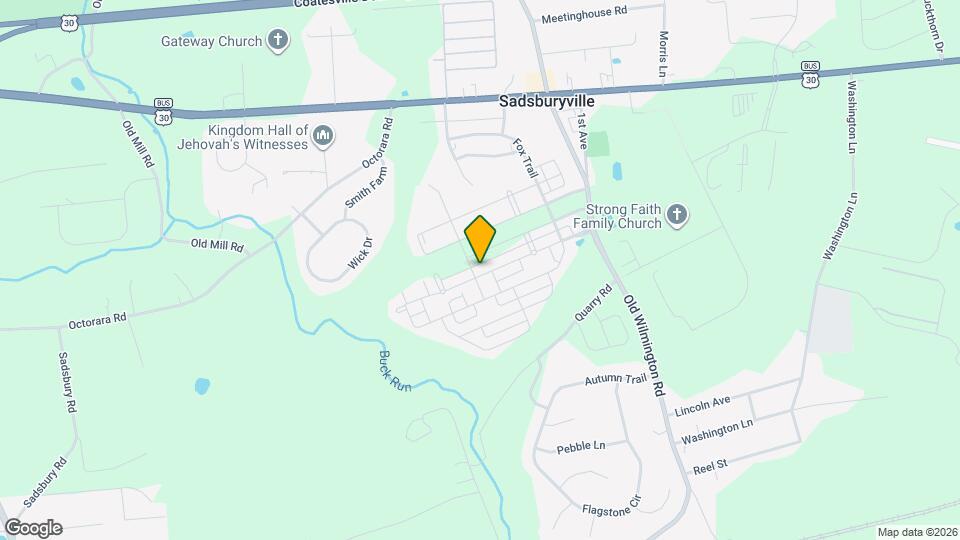 364 Trego Avenue Map and Location Details