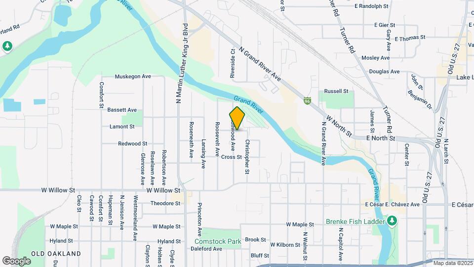 1444 Knollwood Ave Map and Location Details