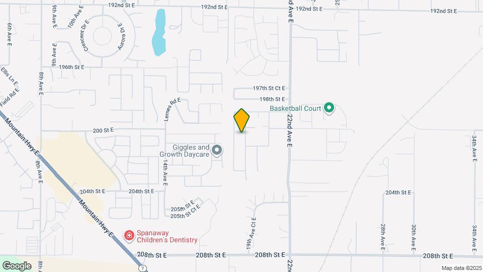 20024 19th Ave E Map and Location Details