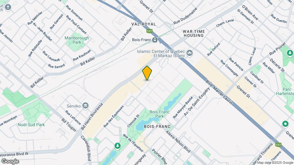 Henri-bourassa Blvd W Map and Location Details