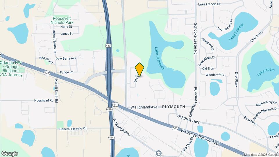 1142 Dekleva Dr Map and Location Details