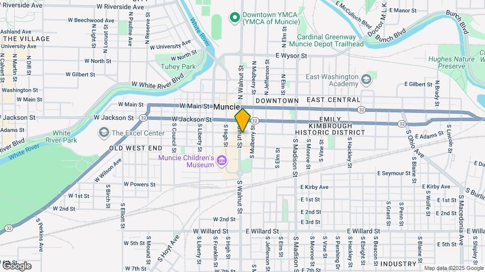 304 S Walnut St Map and Location Details