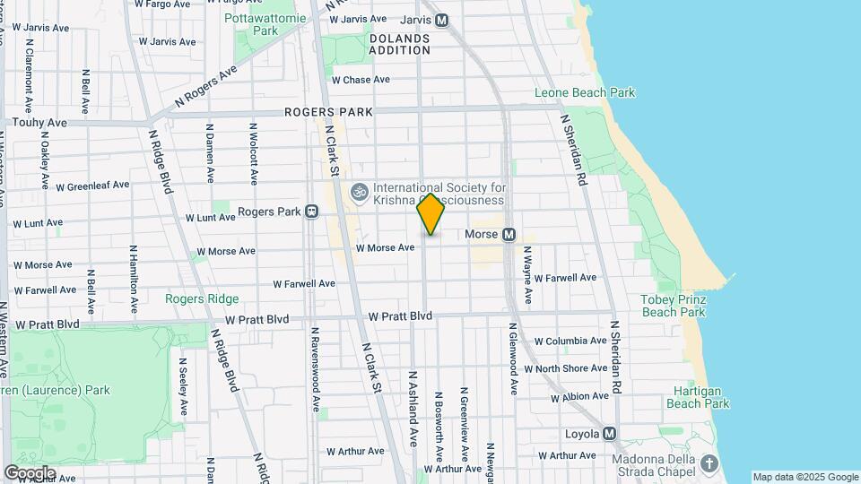 6945-51 N. Ashland Mapa y Detalles de la Ubicación