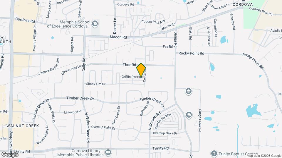 8595 Griffin Park Dr Map and Location Details