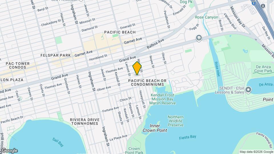 1944-46 Oliver Ave Map and Location Details