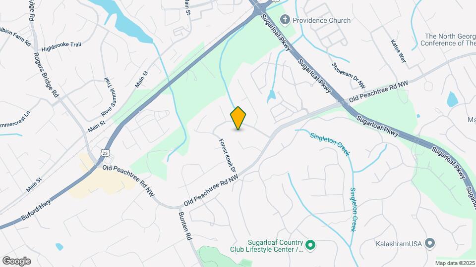 3451 Forest Knoll Ct Map and Location Details