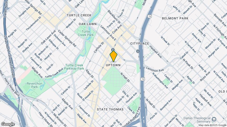 3321 Oak Grove Ave Map and Location Details