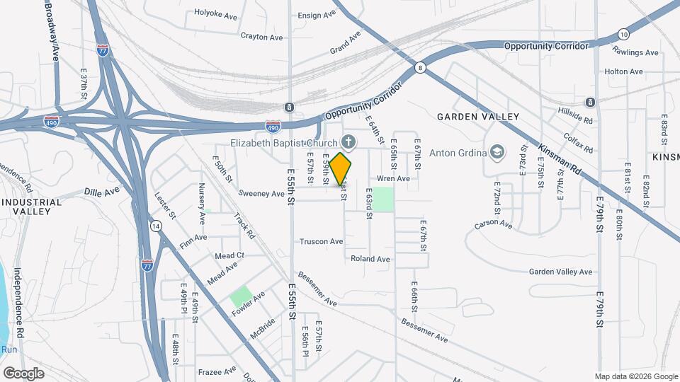 6010 Maurice Ave Mapa y Detalles de la Ubicación