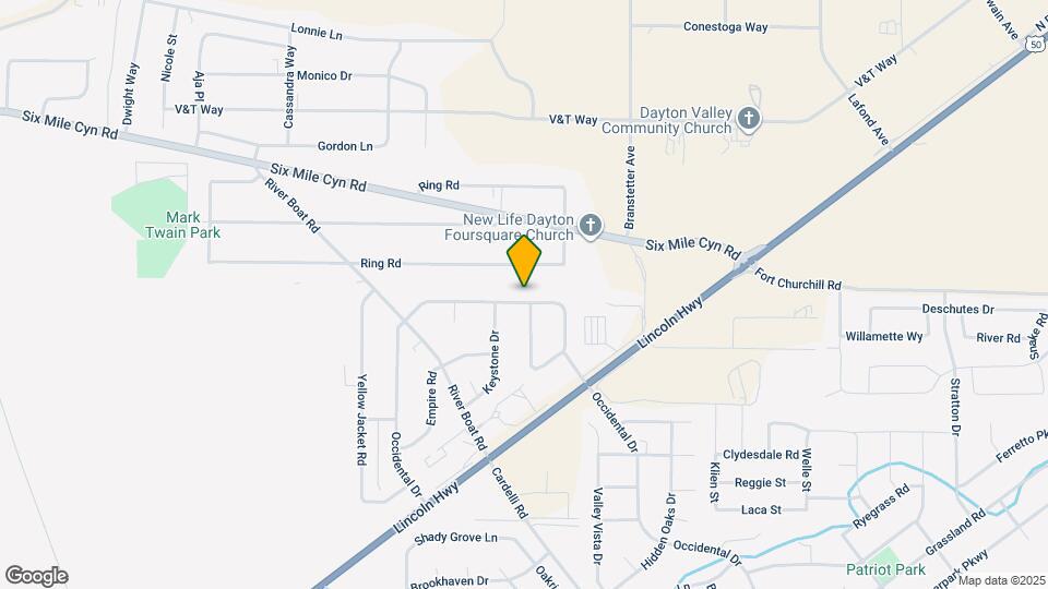 634 Occidental Dr Map and Location Details