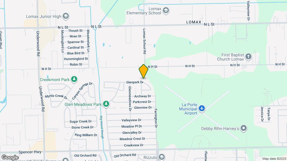 4938 Glenpark Dr Map and Location Details