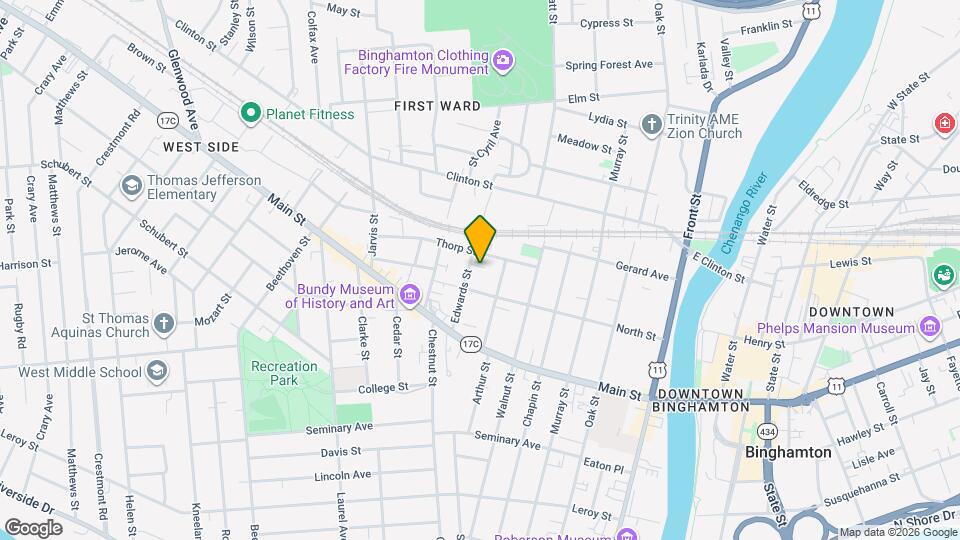 24 Edwards St Mapa y Detalles de la Ubicación