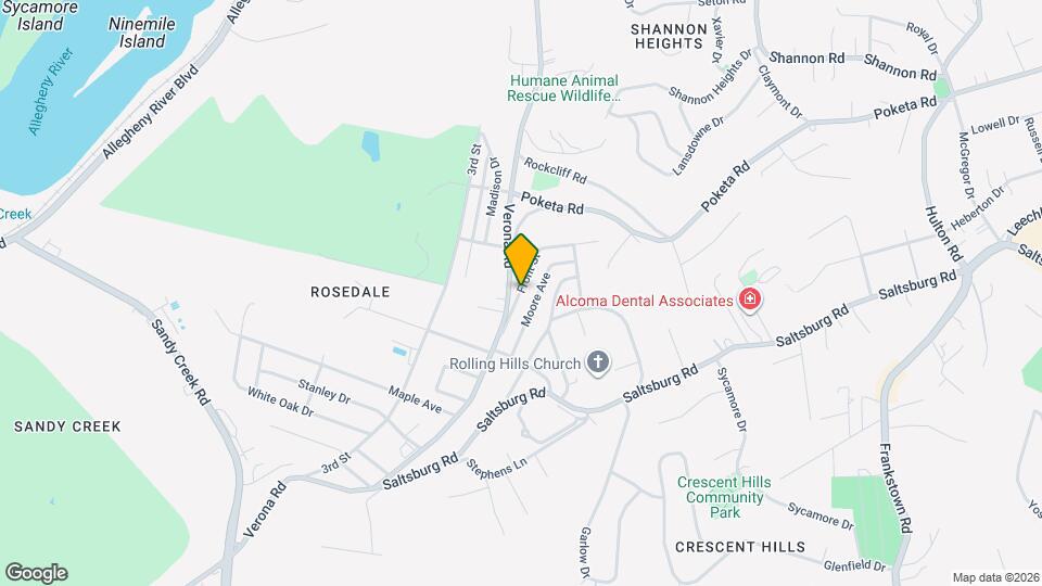 5624 Front St Map and Location Details