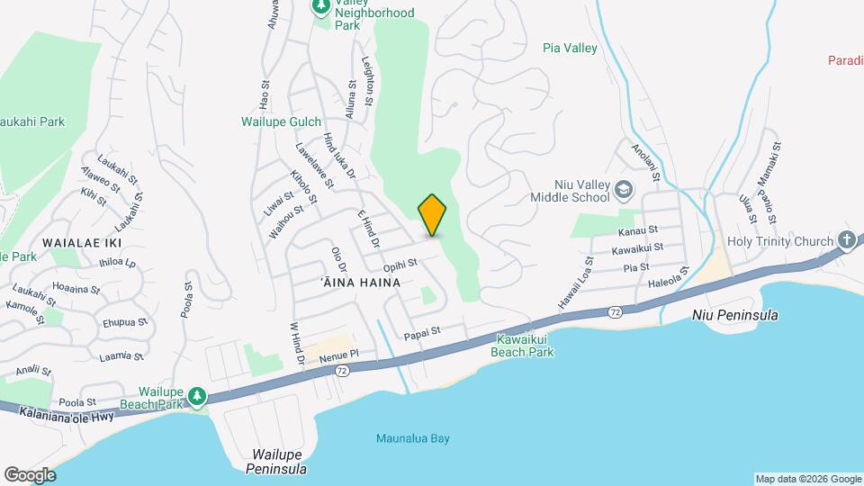 5383 Manauwea St Map and Location Details