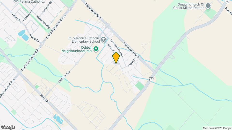 883 Plum Pl Map and Location Details