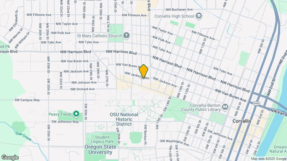 121 NW 21st St Map and Location Details