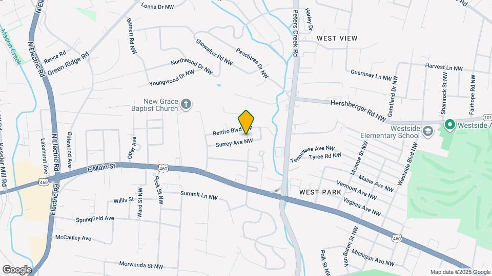 4501 Surrey Ave NW Map and Location Details