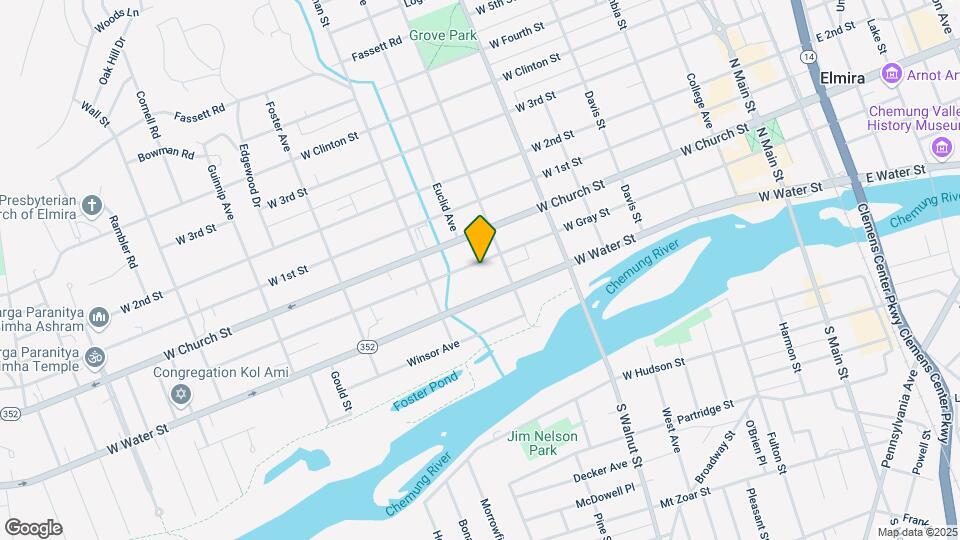613 W Gray St Map and Location Details