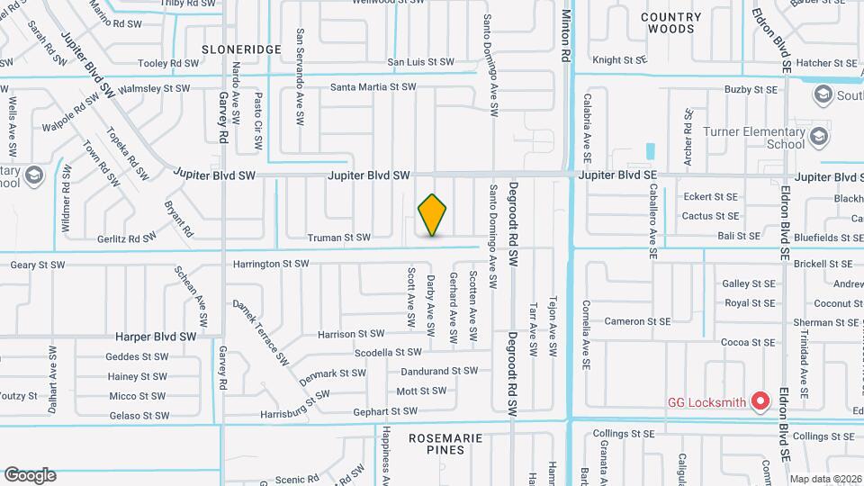 274 Tindal St Map and Location Details