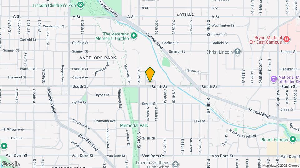 3424 South St Map and Location Details