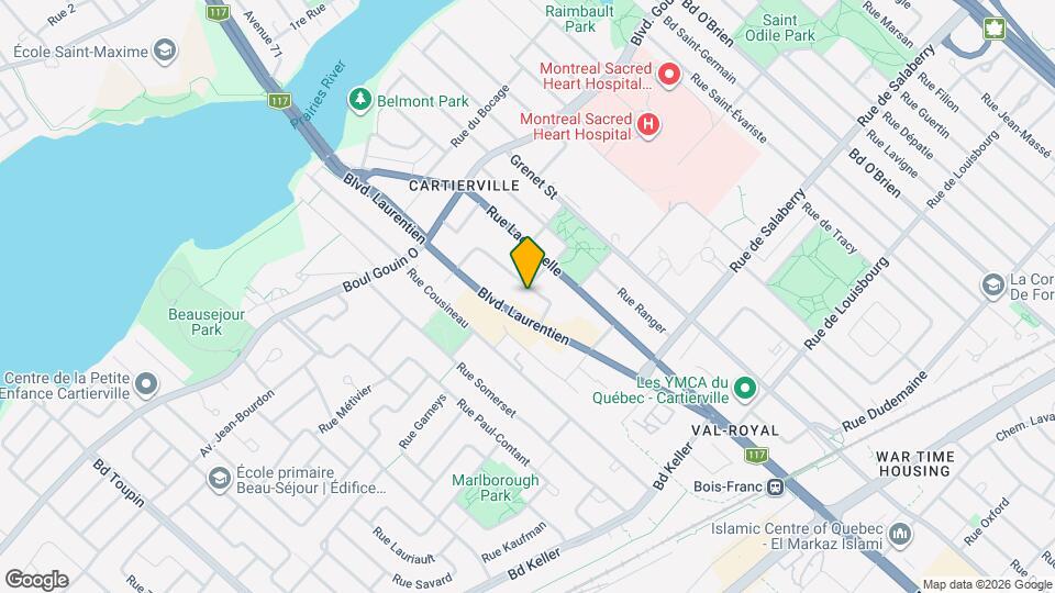 6070 Émile-Nelligan Rue Map and Location Details