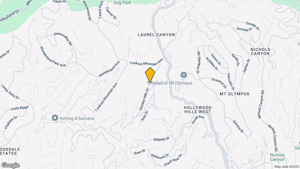 2226 Stanley Hills Dr Map and Location Details